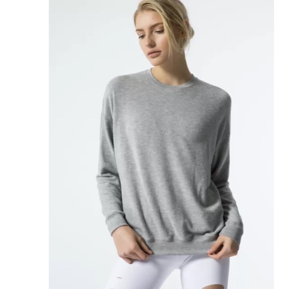 NWT ALO Yoga Lightweight Soho Pullover Sweater M